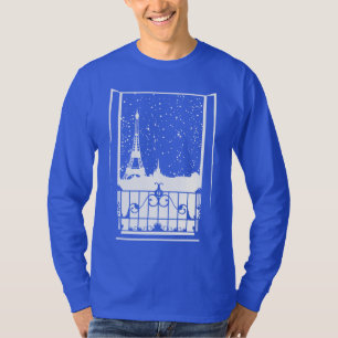 Parisian Winter View T-Shirt