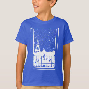Parisian Winter View T-Shirt