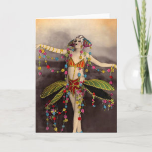 Parisienne Casino Dancer Card
