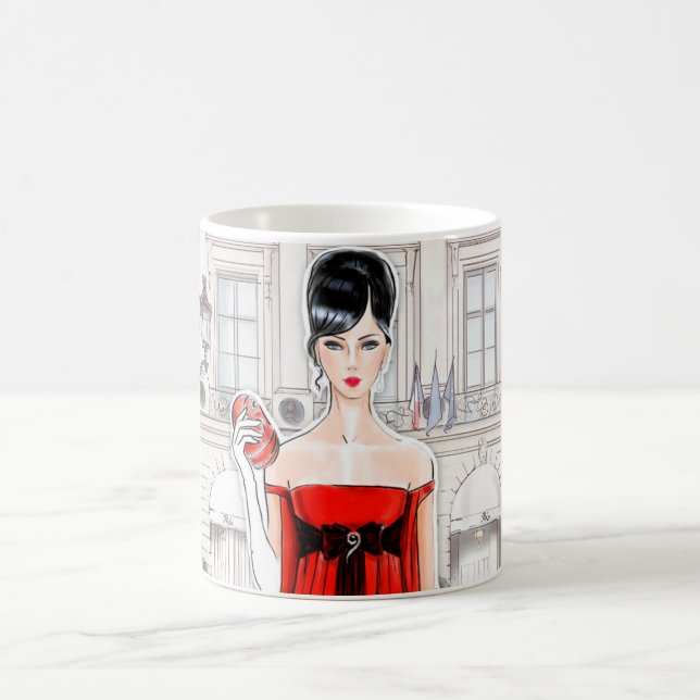 Pariz Ritz Hotel Fashionable coffee mug (Center)