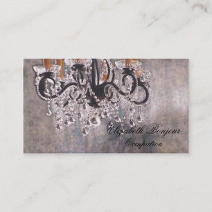 Park Avenue Chandelier ~ Business Card Chic