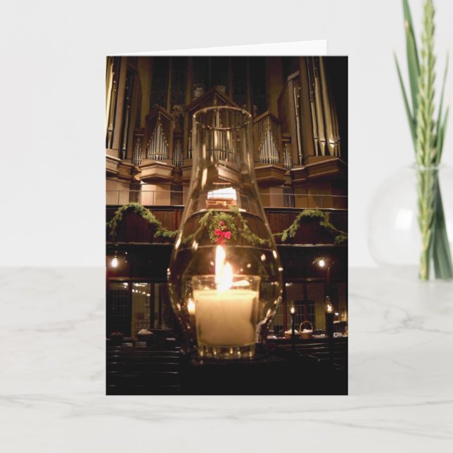 Park Avenue Christian Church at Christmas Holiday Card (Front)