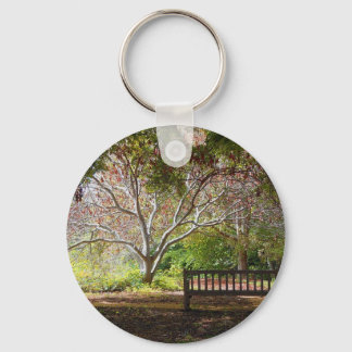 Park bench keychain