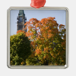 Park beside the Parliment Building in Ottawa, Metal Ornament