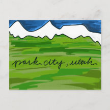 Park City Mountains Postcard