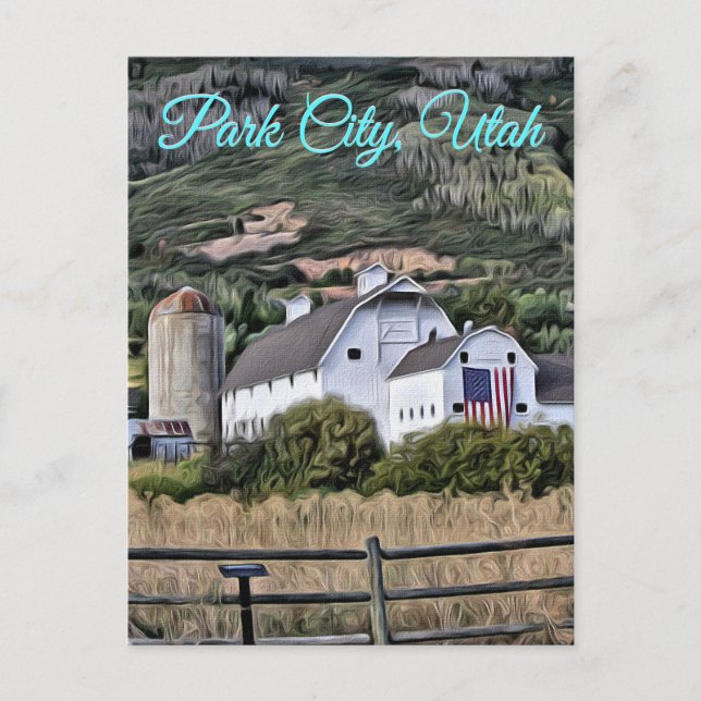 Park City Souvenir Postcard (Front)