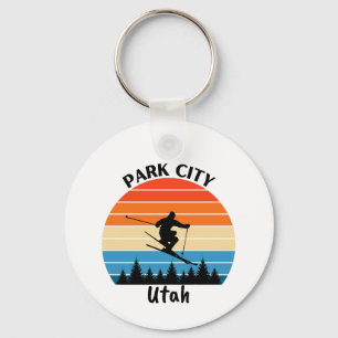 Park City Utah Keychain