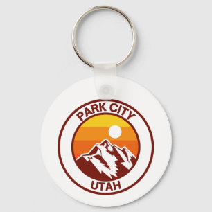 PARK CITY UTAH KEYCHAIN