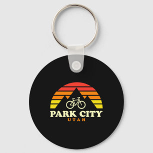 Park City Utah Mountain Biking Park City Mtb Trail Keychain