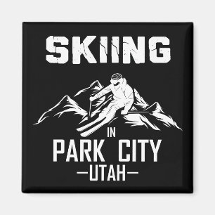 Park City Utah ski resort Magnet