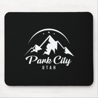 Park City Utah Ski Resort Skiing Snowboarding  Mouse Pad