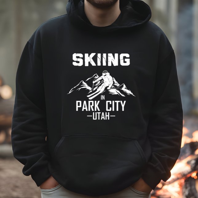 Park City Utah skiing Hoodie (Creator Uploaded)
