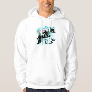 Park City Utah snowboarders gars sweat - shirt à c