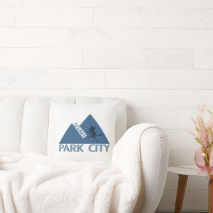 Park city Utah Throw Pillow
