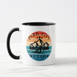 Park city Utah vintage Mug