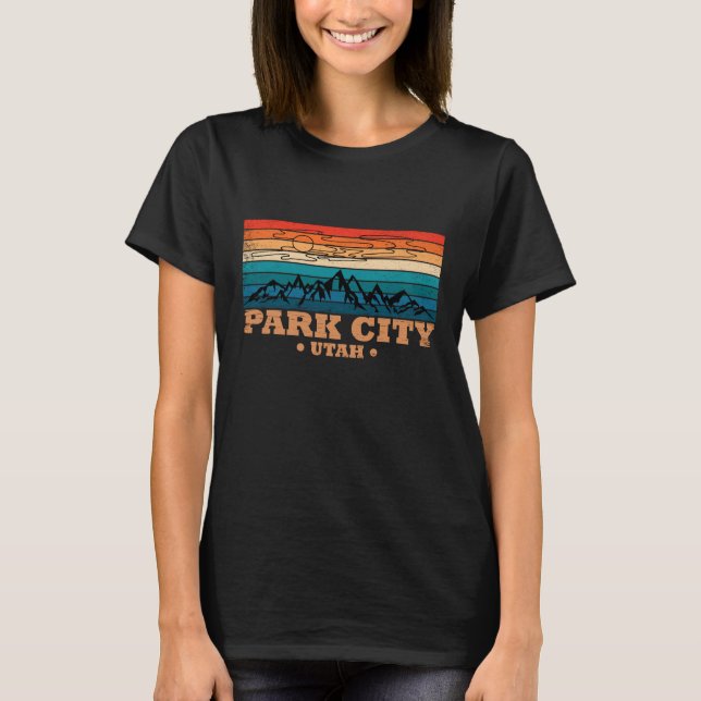 Park city Utah vintage T-Shirt (Front)