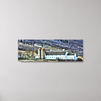 Park City's McPolin Farm by Leslie Harlow Canvas Print
