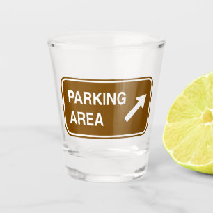 Park Drive Arrow Shot Glass – Road Sign Style