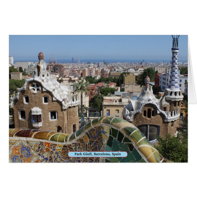 Park Güell, Barcelona, Spain (Front Horizontal)