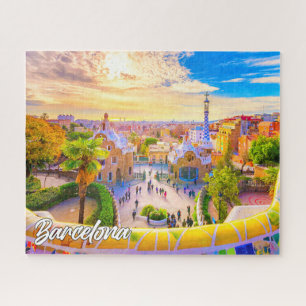 Park Guell, Barcelona, Spain Jigsaw Puzzle