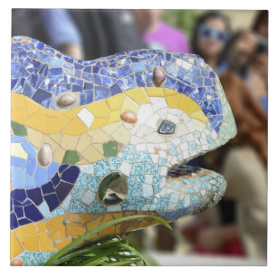 Park Guell dragon tile
