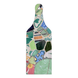 Park Guell mosaics Cutting Board