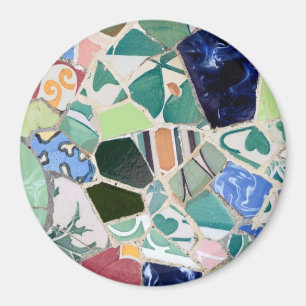 Park Guell mosaïques Magnet