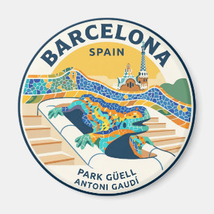 Park Güell Spain Magnet