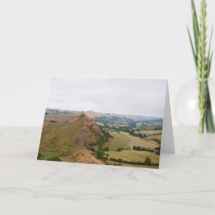 Park Hill from Chrome Hill, Peak District, Derbysh Card