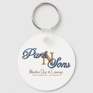 Park N Sons Humour Martini Bar & Lounge Keychain