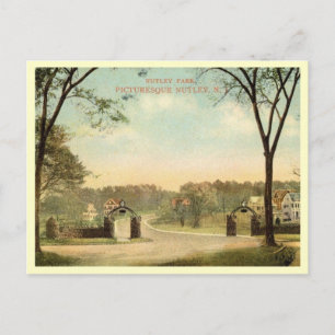 Park, Nutley, New Jersey Vintage Postcard
