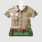 Park Ranger Shirt Personalized Christmas Ornament