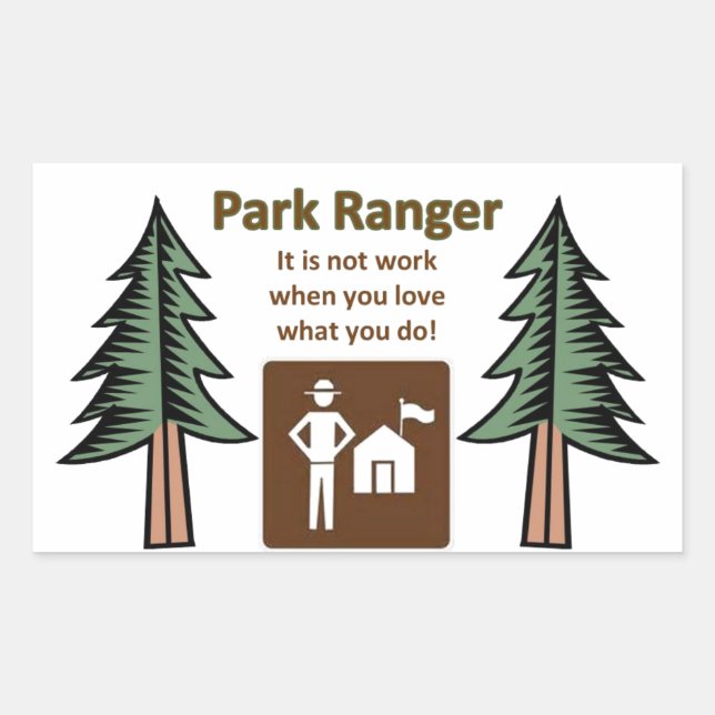 Park Ranger Sticker (Front)