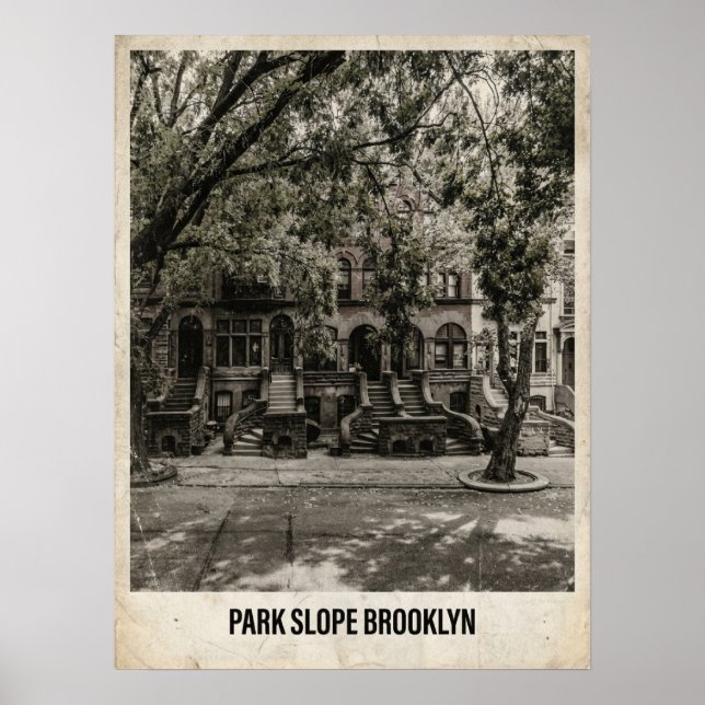 Park Slope Brooklyn New York Poster (Front)