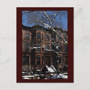 Park Slope, Brooklyn, NY Brownstone Postcard