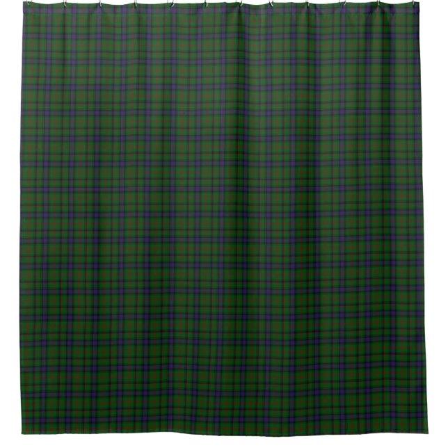 Park tartan green blue plaid (Front)