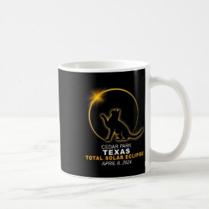 Park Total Solar Eclipse Apr 8 2024 Coffee Mug