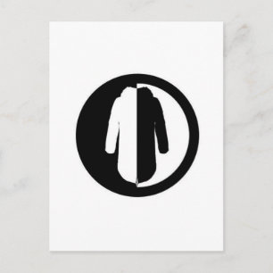 Parka Power is a cool retro mod motif Postcard