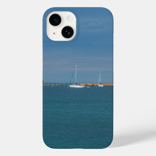 Parked At Mackinac Harbour Case-Mate iPhone Case (Back)