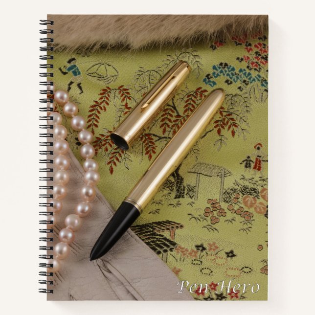 Parker 51 Signet Aerometric Demi Fountain Pen Notebook (Front)