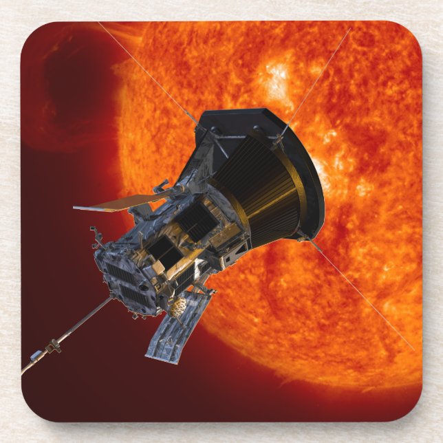 Parker Solar Probe Spacecraft Coaster (Front)