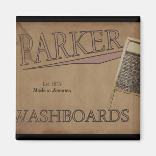 Parker Washboards Magnet