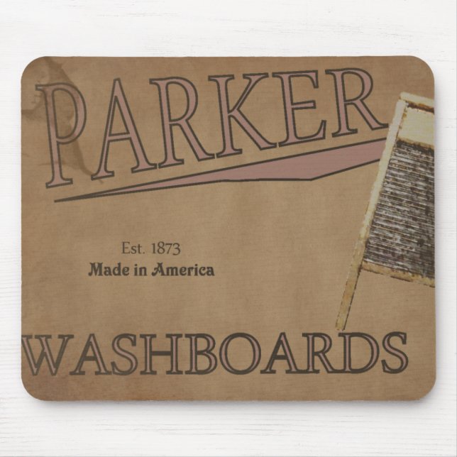 Parker Washboards Mouse Pad (Front)