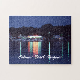 Parkers Seafood Restaurant Colonial Beach Virginia Jigsaw Puzzle