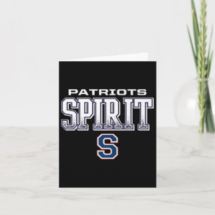 Parkersburg South Patriots Logo Spirit Hs Card