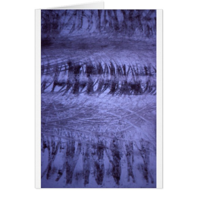 Parking Lot Pattern after Snow (Front)