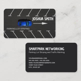 Parking Lot Striping Business Card