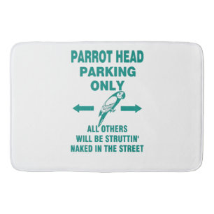 Parking only  bath mat