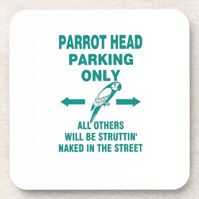 Parking only  coaster (Front)