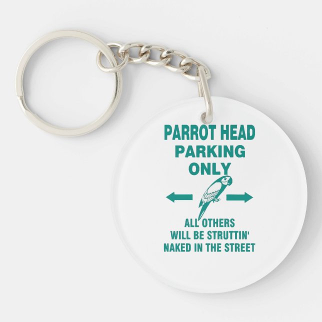 Parking only  keychain (Front)